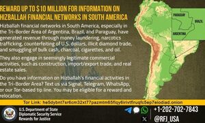 EE. UU. ofrece hasta USD 10 millones por información sobre redes financieras de Hezbolá en la Triple Frontera – Diario TNPRESS