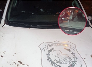 Delincuente con Tres Órdenes de Captura Ataca a Policía en Asunción
