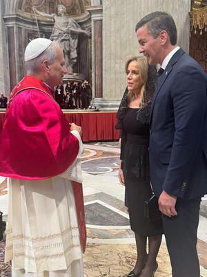 The Paraguayan Head of State attended the enthronement of Pope Leo XIV at the Vatican - .::Agencia IP::.