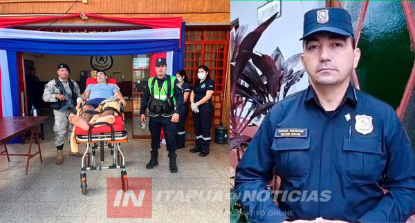 BALEADO TRAS ASALTO EN CNEL. BOGADO FUE ENVIADO AL CERESO