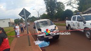 Mujer muere al intentar cruzar avenida en Bella Vista