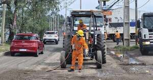 La Nación / Cierran por obras carril de salida del campus de la UNA