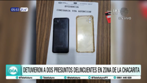Atrapados en pleno robo en zona de la Chacarita