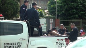 Intento de fuga de dos detenidos en Encarnación es frustrado por la policía