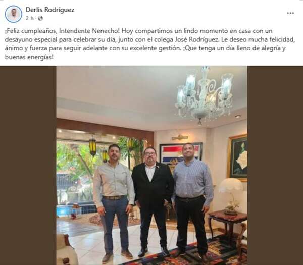 Diputados cartistas prefirieron festejar el cumpleaños de Nenecho que ayudar a discapacitados - Política - ABC Color