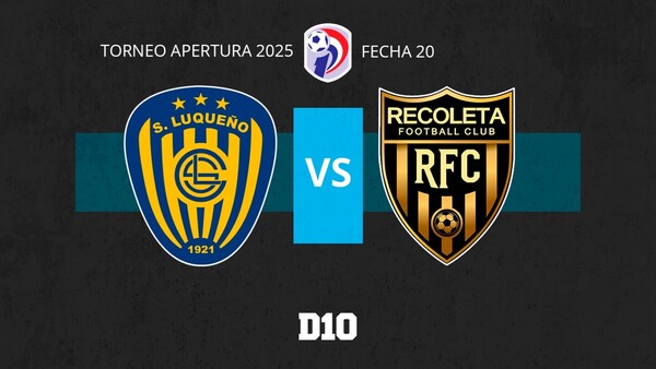 Sportivo Luqueño vs. Recoleta: Paso a paso
