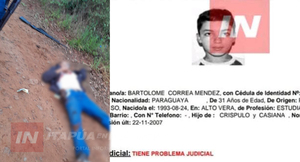 ENFRENTAMIENTO EN ALTO VERÁ TERMINA CON LA MUERTE DE PRESUNTO DELINCUENTE