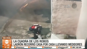 Robo masivo de medidores de agua en un barrio de San Lorenzo