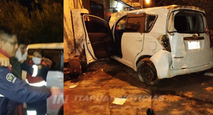 CONDUCTOR ALCOHOLIZADO CHOCÓ UNA VIVIENDA Y FUE VÍCTIMA DE HURTO