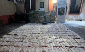 Piden juzgamiento de camionero detenido con más 1.300 kilos de droga