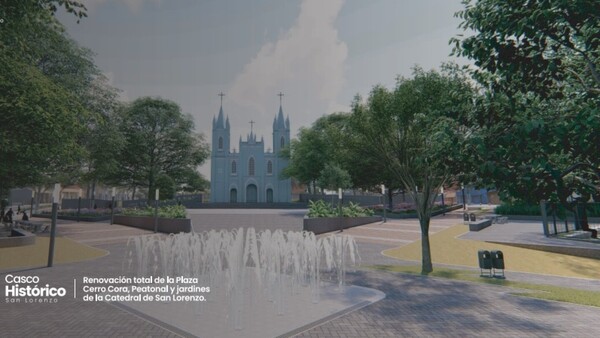 San Lorenzo inicia obras para revalorizar el centro histórico