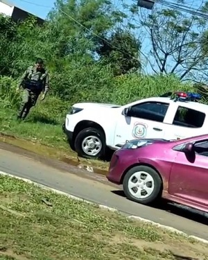 Patrullera embistió a un menor motociclista en Concepción - 1000 Noticias