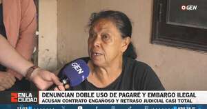 Diario HOY | Usaron un mismo pagaré para demandarla en dos juzgados y sacarle millonario monto