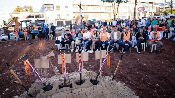 Ciudad del Este realiza la palada inicial para la primera clínica veterinaria municipal