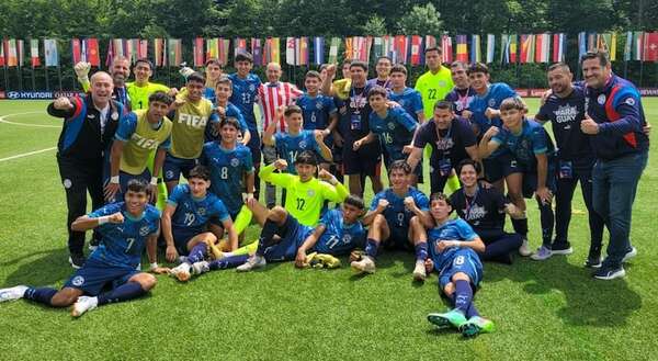 La Albirroja Sub 16 lidera su grupo y va por el título en Suiza - Selección Paraguaya - ABC Color