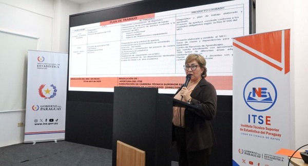 El INE inauguró el primer Instituto Técnico Superior de Estadística del Paraguay