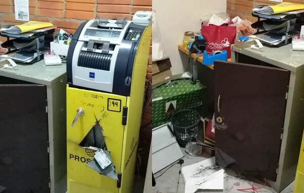 Robo de película en supermercado de Mora Cué •