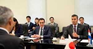 La Nación / Peña se reunió con titular de la agencia aeroespacial de Japón