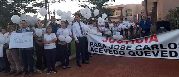 Crimen de José Carlos Acevedo: “tres años sin justicia”, afirman - Nacionales - ABC Color