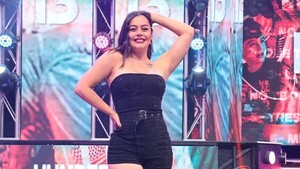 Larissa Riquelme contó que fue perseguida al parecer por "polis mau" y se asustó
