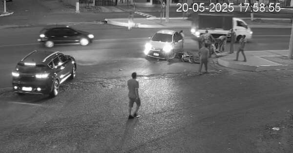 La Nación / Canindeyú: mujer que llevaba en moto a sus dos hijos progatonizó un choque