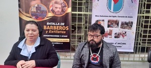 Barberos solidarios se unen por los abuelos del Hogar Santa María