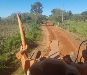 Reparan más de 27 km de caminos vecinales en Guairá para fortalecer la conectividad - .::Agencia IP::.