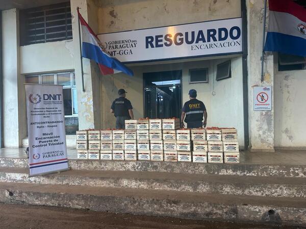 INCAUTAN 800 KILOS DE TOMATES DE CONTRABANDO EN TRINIDAD