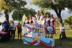 Club de Remo Pacú Cuá se destaca en competencia internacional en Uruguay