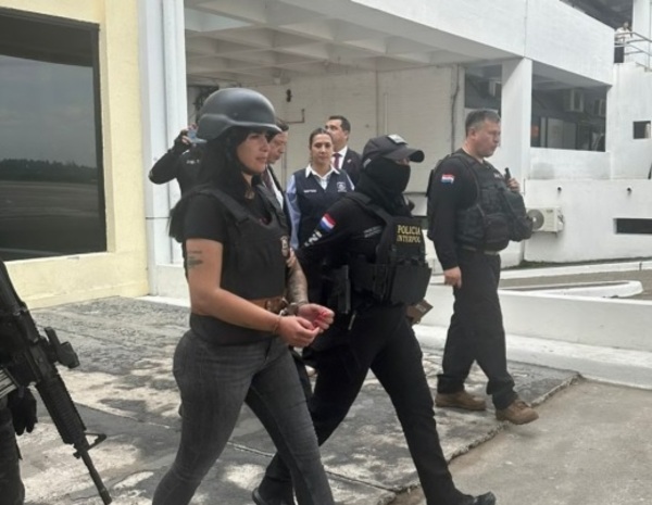 Gianina García, esposa de Marset, irá a prisión en Viñas Cué