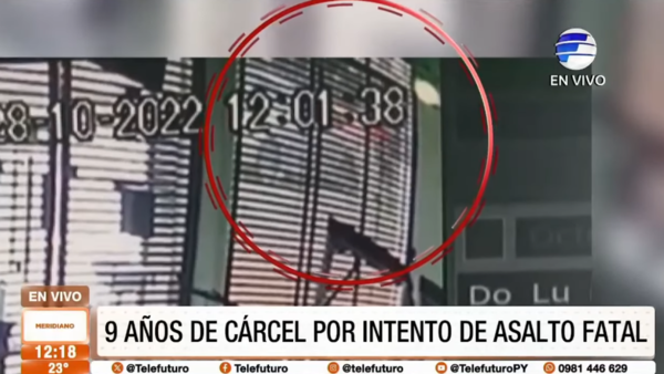Nueve años de cárcel por intento de asalto fatal