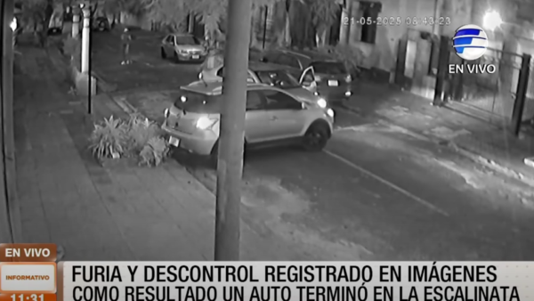 Furia y descontrol registrado en imágenes