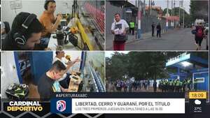 Ameliano vs. Cerro Porteño minuto a minuto en vivo - Fútbol - ABC Color