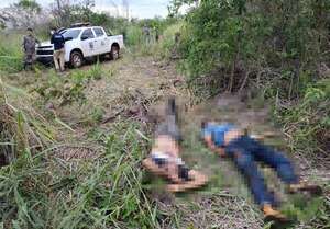 Hallan cuerpos de dos hombres acribillados en Alto Verá - Nacionales - ABC Color