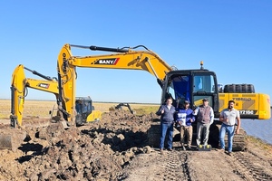 Arrosur SRL adquirió una excavadora SANY SY215C - Amigo Camionero