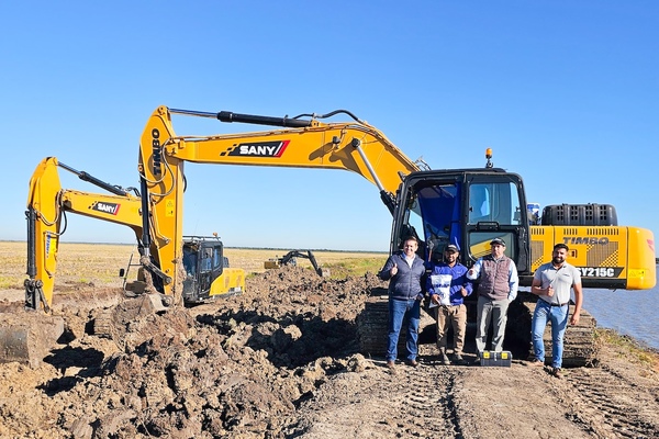 Arrosur SRL adquirió una excavadora SANY SY215C - Amigo Camionero