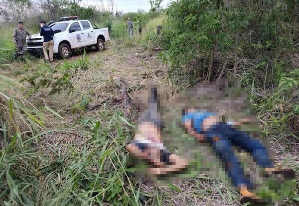 Hallan dos cuerpos acribillados en Alto Verá