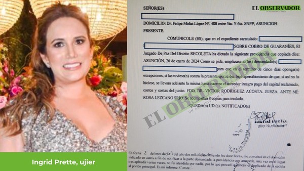 Ujier dijo que aplaudió varias veces frente al SNPP, nadie la atendió y dejó la notificación por el portón - El Observador
