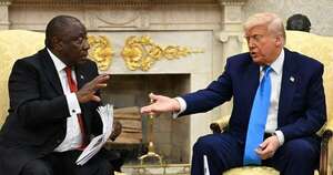 La Nación / Trump embosca al presidente de Sudáfrica con acusaciones de genocidio