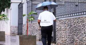 La Nación / ¡Pasado por agua! Lluvias con tormentas para hoy, jueves
