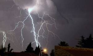 Tormentas eléctricas y lluvias persistentes marcan la jornada de este jueves en Coronel Oviedo - OviedoPress
