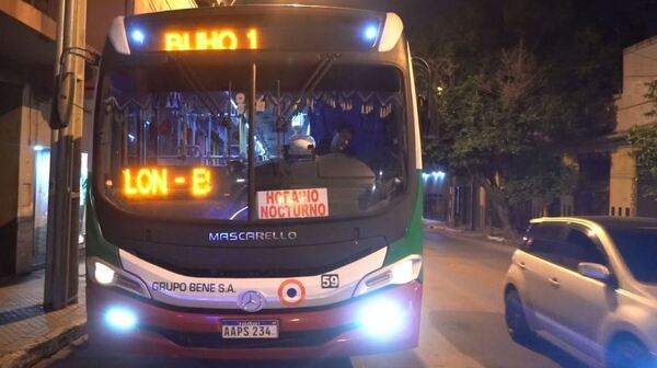 Licitarán nuevas líneas para ampliar el servicio de transporte nocturno