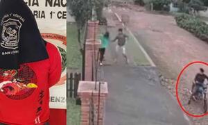 Capturan a motochorro que intentó robar el celular a una adolescente en San Lorenzo – Prensa 5