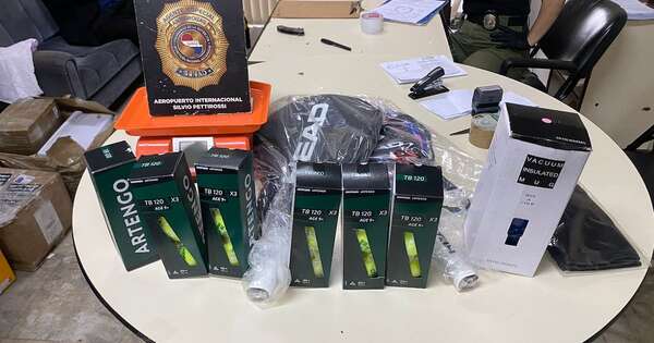 La Nación / Jugada repetida: decomisan cocaína oculta en pelotas de tenis