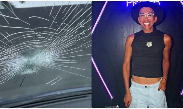(VIDEO) ¡Toñito Gaona denunció que gente ñaña le rompió su parabrisas!