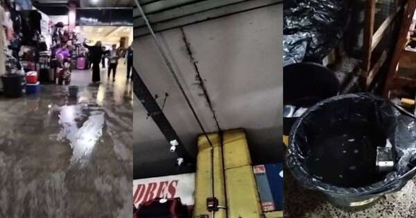 Diario HOY | Estación de Buses, afectada por goteras tras intensa tormenta
