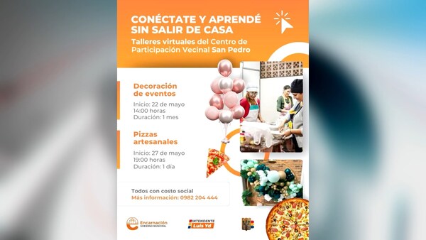 Rehabilitan clases virtuales en el CPV del Barrio San Pedro de Encarnación