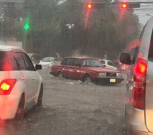 Tormentas intensas afectan Asunción y región Oriental