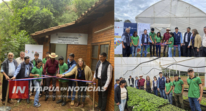 INVERNADERO Y LABORATORIO DE INCUBACIÓN EN EL CECTEC FORTALECE LA EDUCACIÓN AGRÍCOLA EN ITAPÚA