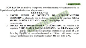 Sobreseimiento definitivo de abogada que pasó 30 días presa por un falso positivo - El Observador